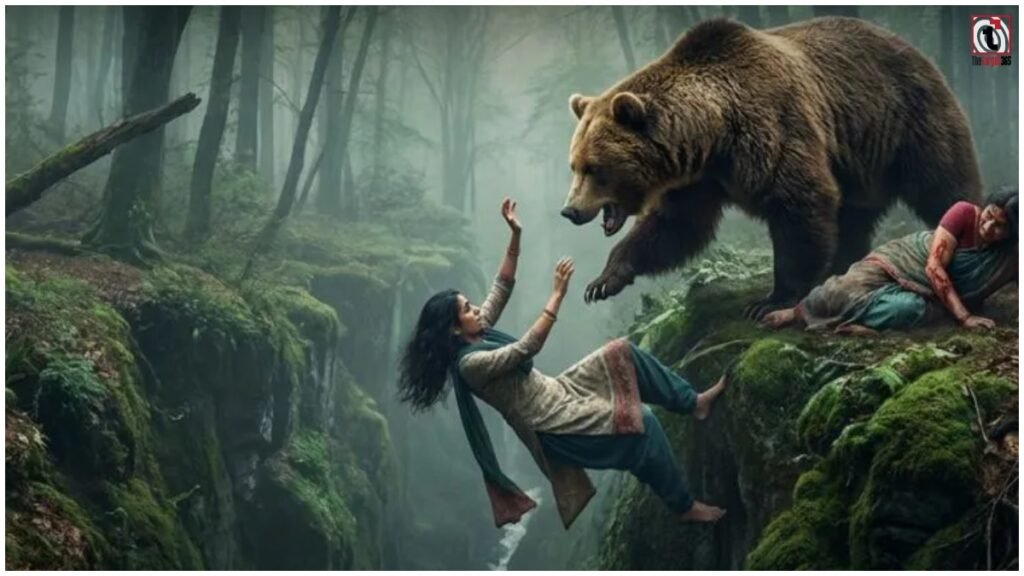 Bear Attack : उत्तराखंड में भालू का खौफ! बचने के दौरान गहरी खाई में गिरीं दो महिलाएं, एक की मौत