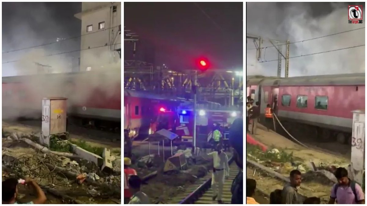 CSMT Pantry Car Fire