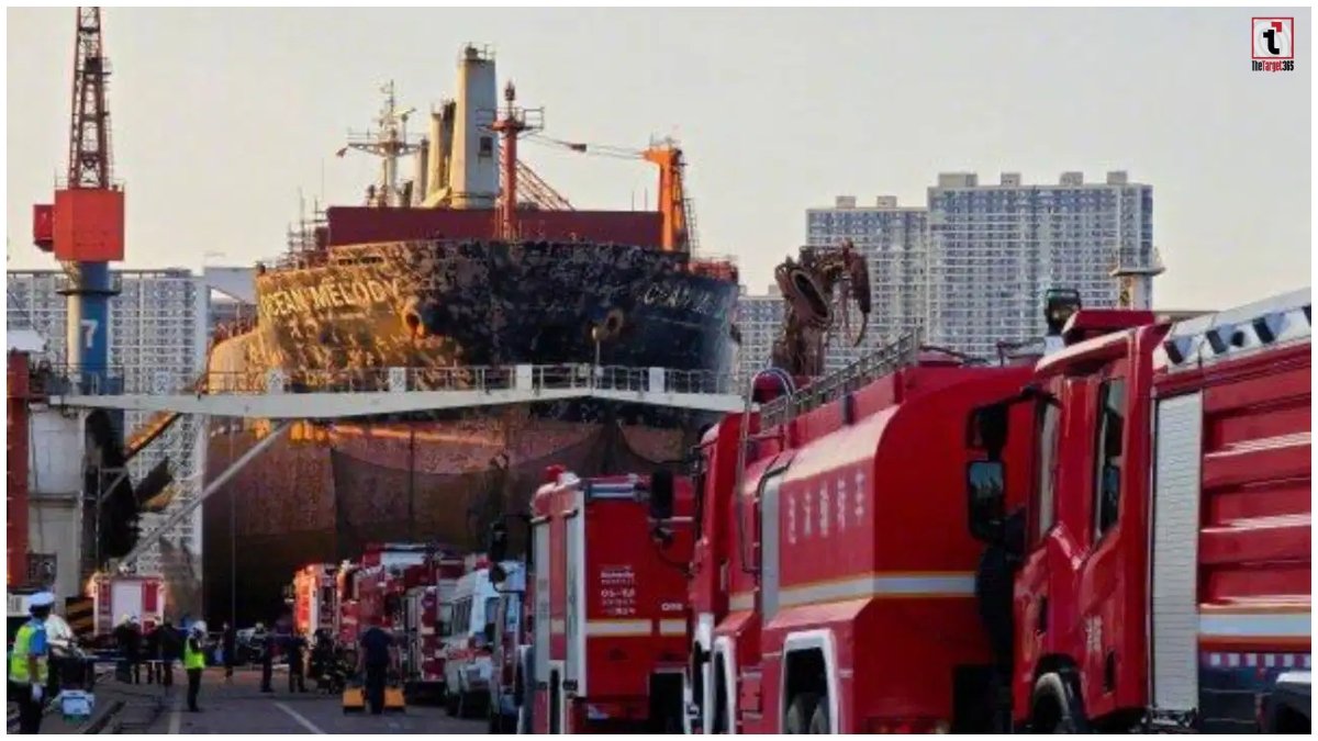 China Ship Fire
