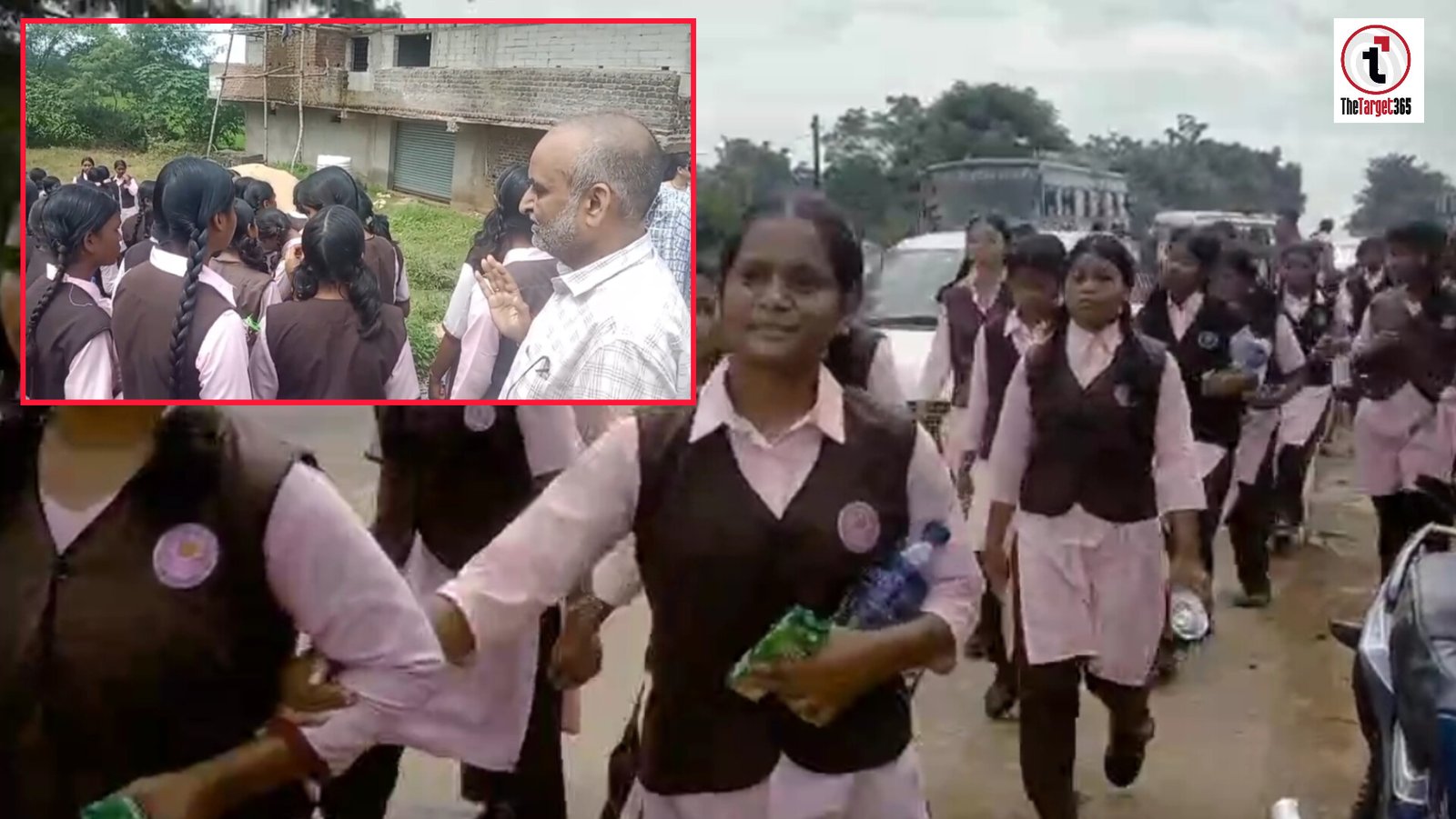 Student Protest : 30 किलोमीटर पैदल कलेक्टर से शिकायत करने निकलीं एकलव्य स्कूल की छात्राएं, हॉस्टल की बदहाली और प्रिंसिपल के खिलाफ खोला मोर्चा