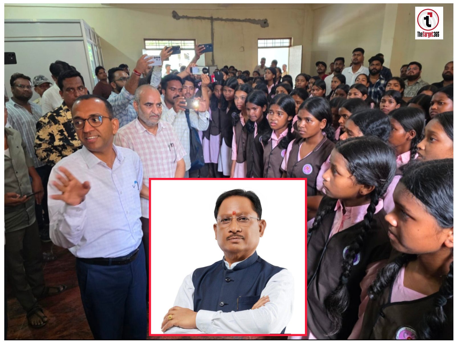 Ambikapur News : सरगुजा के एकलव्य स्कूल की छात्राओं के पैदल मार्च पर CM सख्त, कलेक्टर से फोन पर ली जानकारी