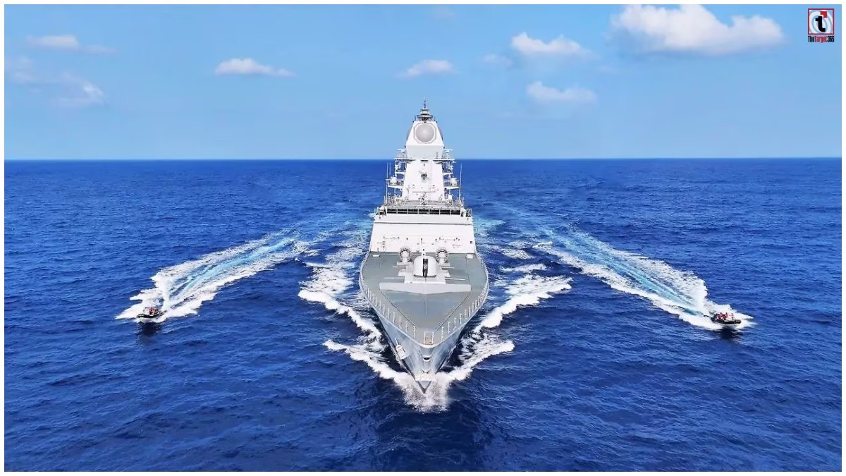 Indian Warship Collision