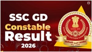 SSC GD Constable Result 2026