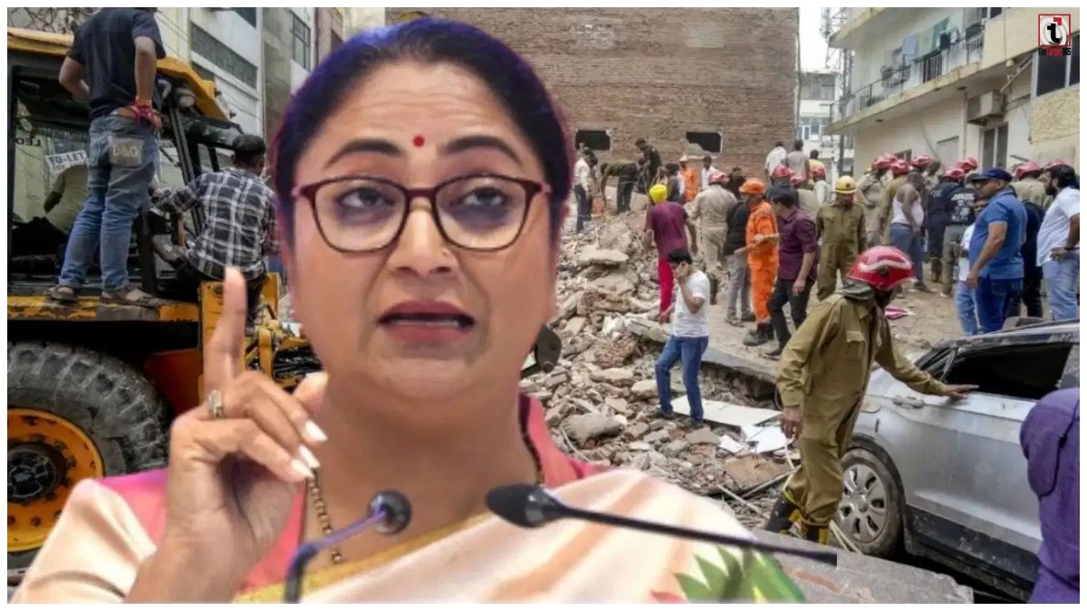 Satya Niketan Building Collapse