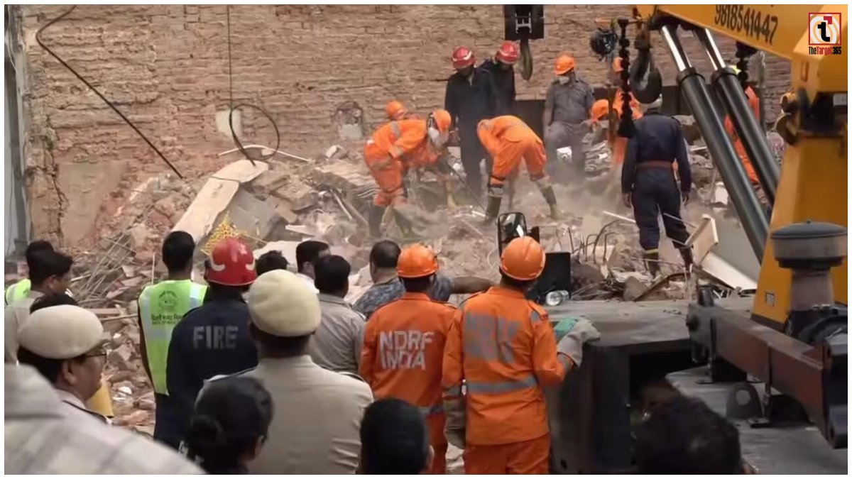 Satya Niketan Building Collapse