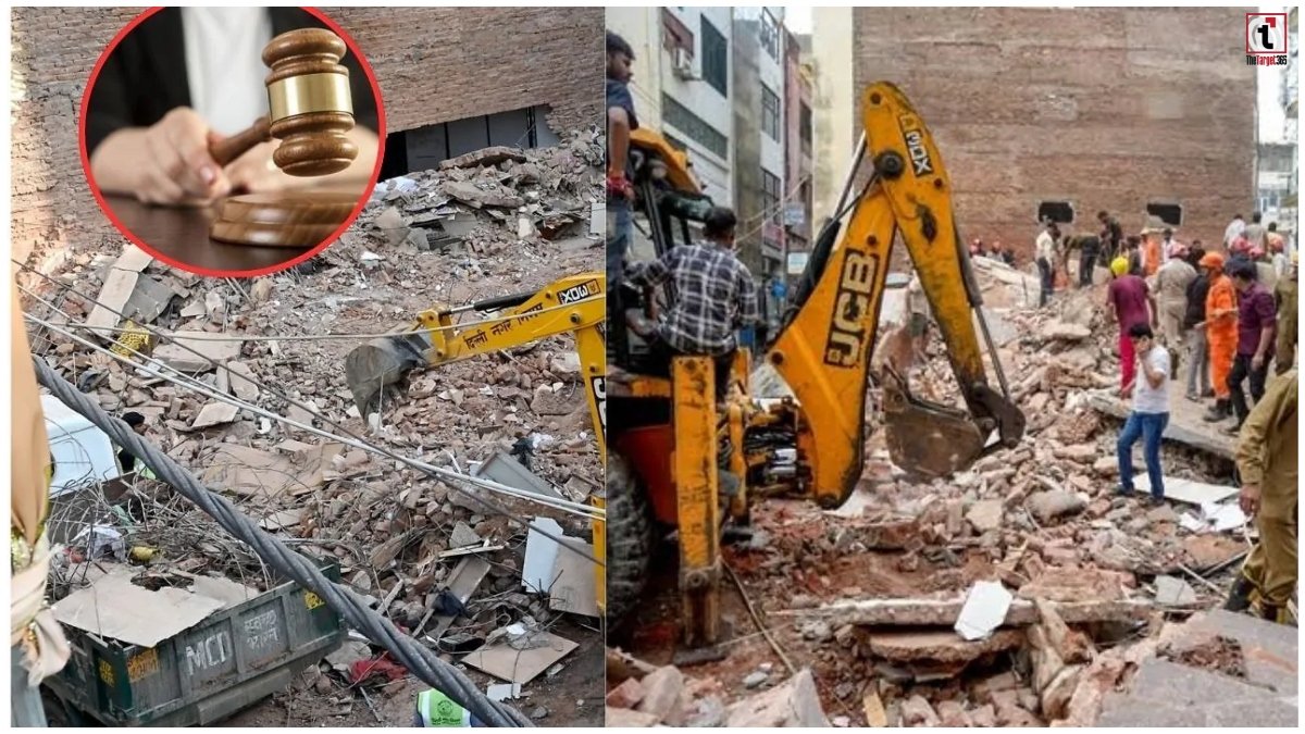 Satya Niketan Building Collapse