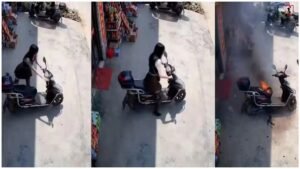 Scooter Blast Viral Video