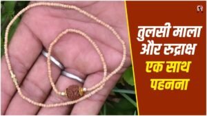 Tulsi Mala and Rudraksha