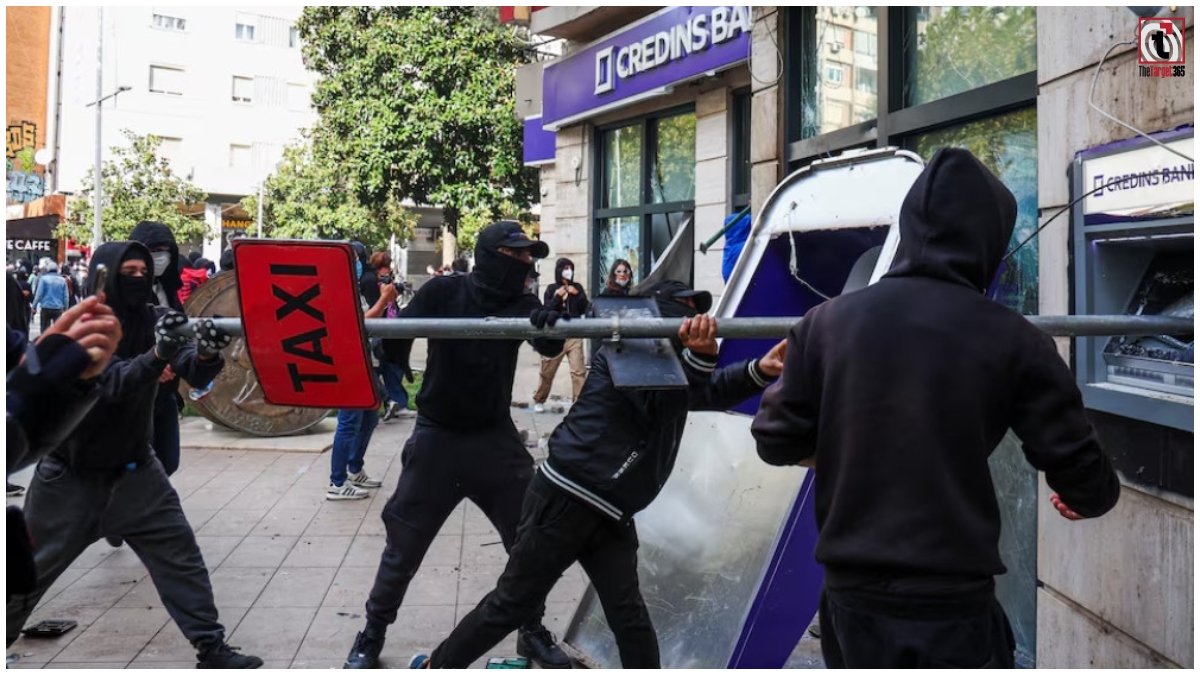 Albania Protest