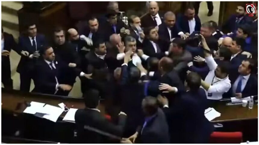 Armenia Parliament Clash