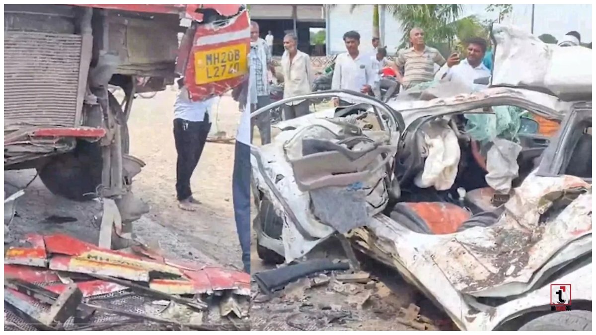 Beed Road Accident