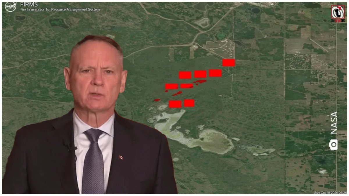 Canada Military Base Fire