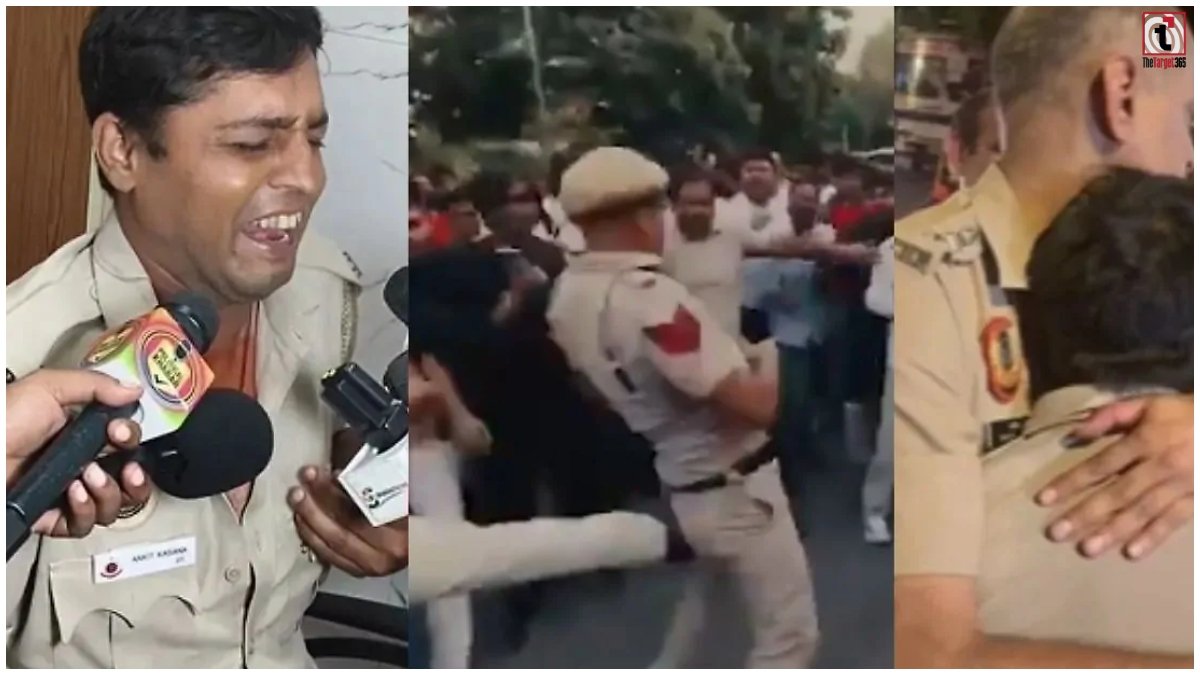 Delhi Police Personnel Assault