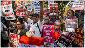 Delhi SIR Protest