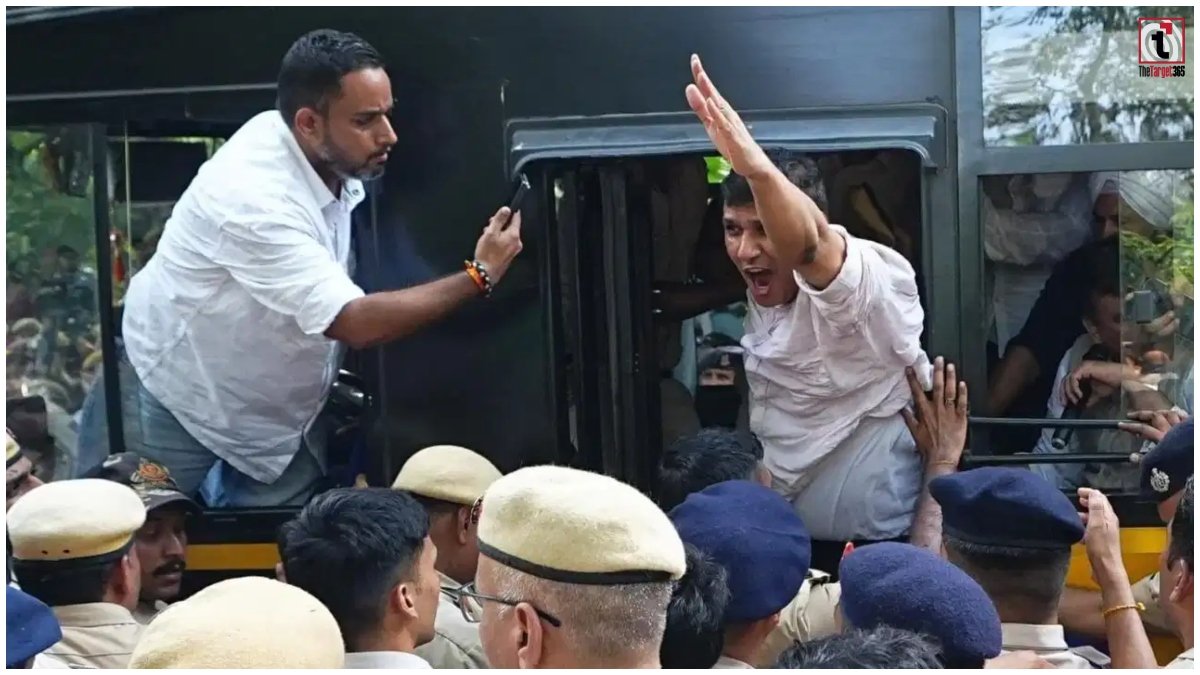 Election Commission Protest