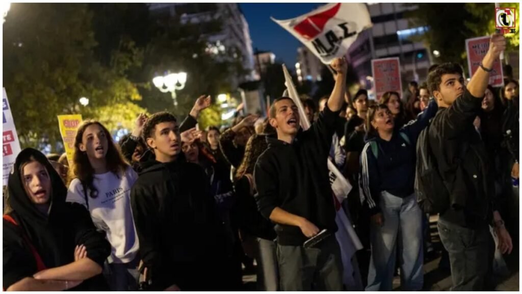 Greece Student Protest : ग्रीस में महंगाई के खिलाफ छात्रों का प्रदर्शन, फ्रांस के आंदोलन से बढ़ी सरकार की चिंता