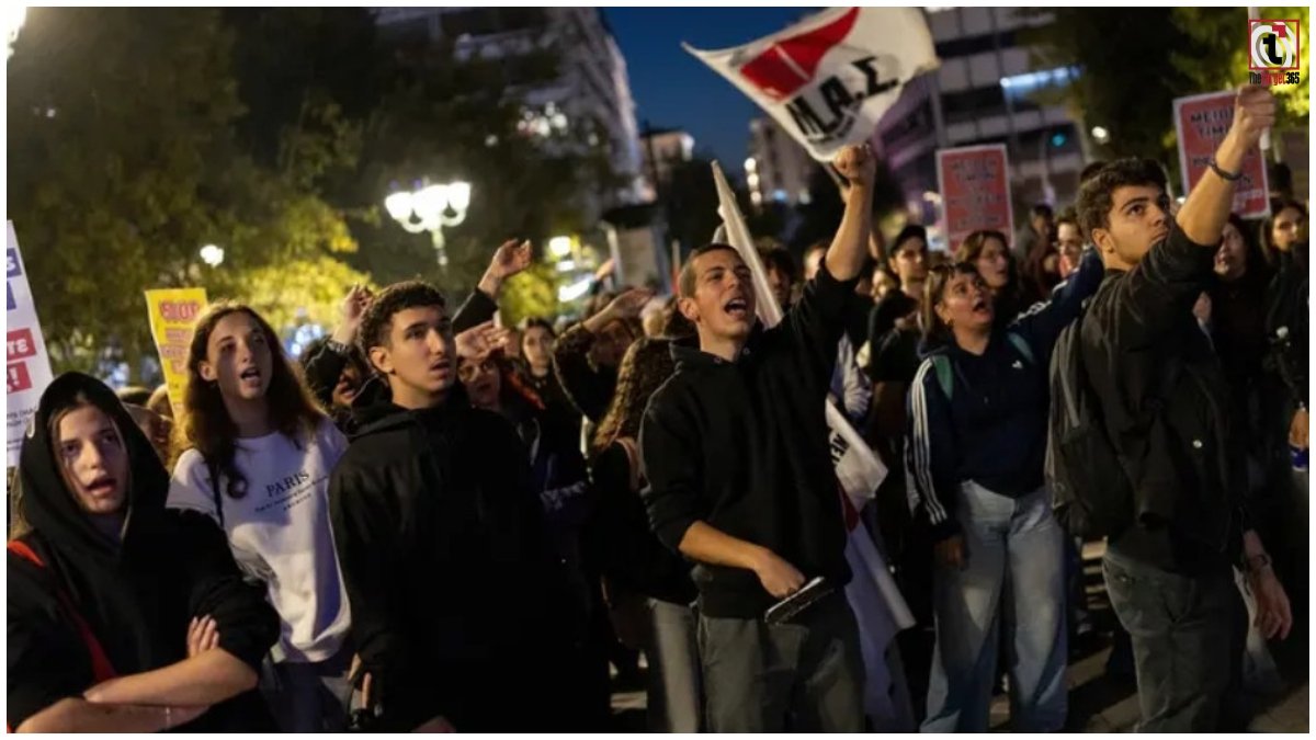 Greece Student Protest