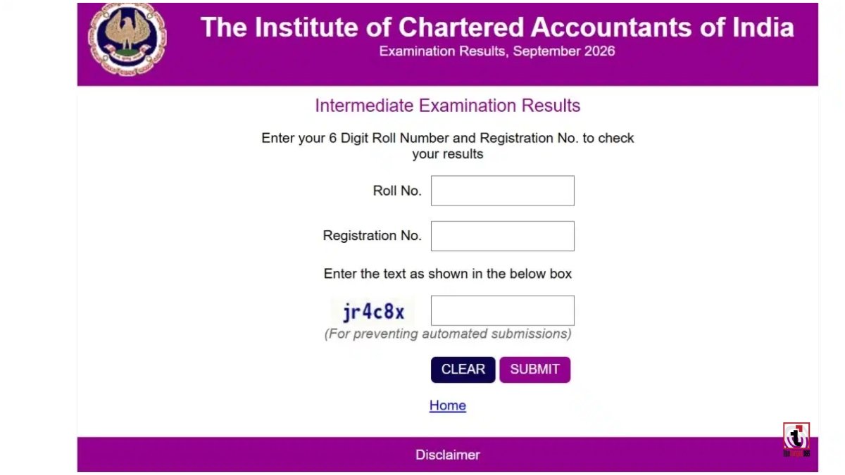 ICAI CA Inter Result 2026