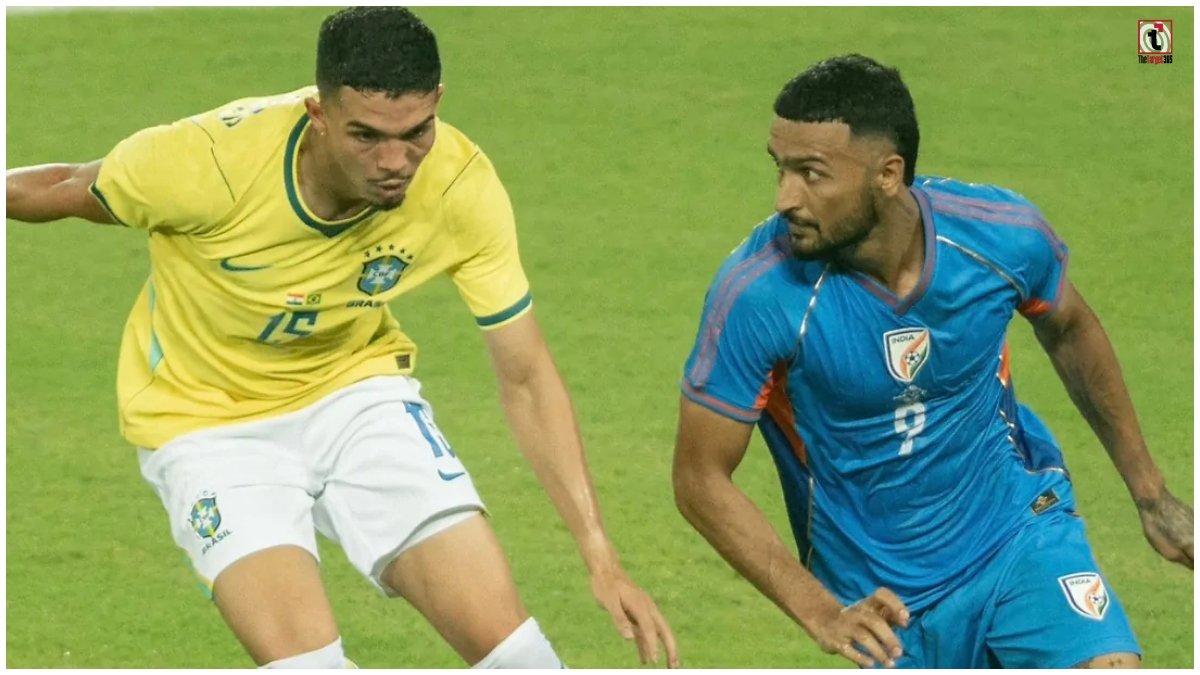 India vs Brazil Football