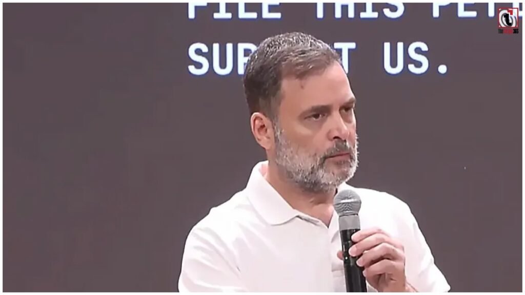 Rahul Gandhi Protest: ज्ञानेश कुमार के इस्तीफे तक जारी रहेगा आंदोलन, राहुल ने बताया शिव की बारात
