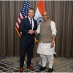 Rajnath Singh Pete Hegseth Meeting