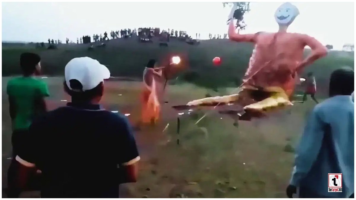 Ravan Dahan Viral Video