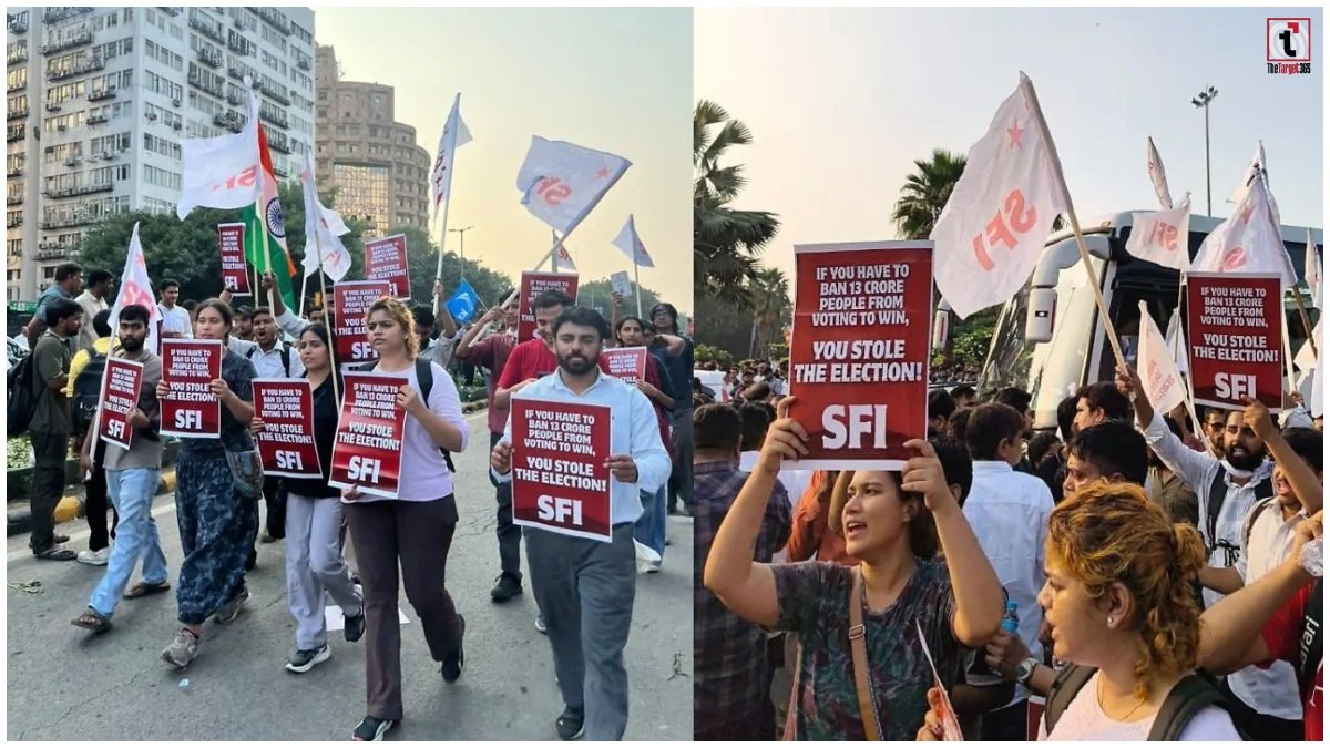 SFI Protest Delhi