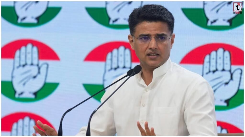 Sachin Pilot News: चुनाव आयोग पर बरसे सचिन पायलट, विपक्षी सांसदों की हिरासत पर उठाए सवाल