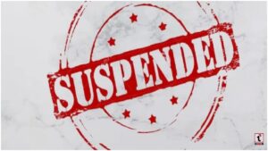 Durg Sarpanch Suspend
