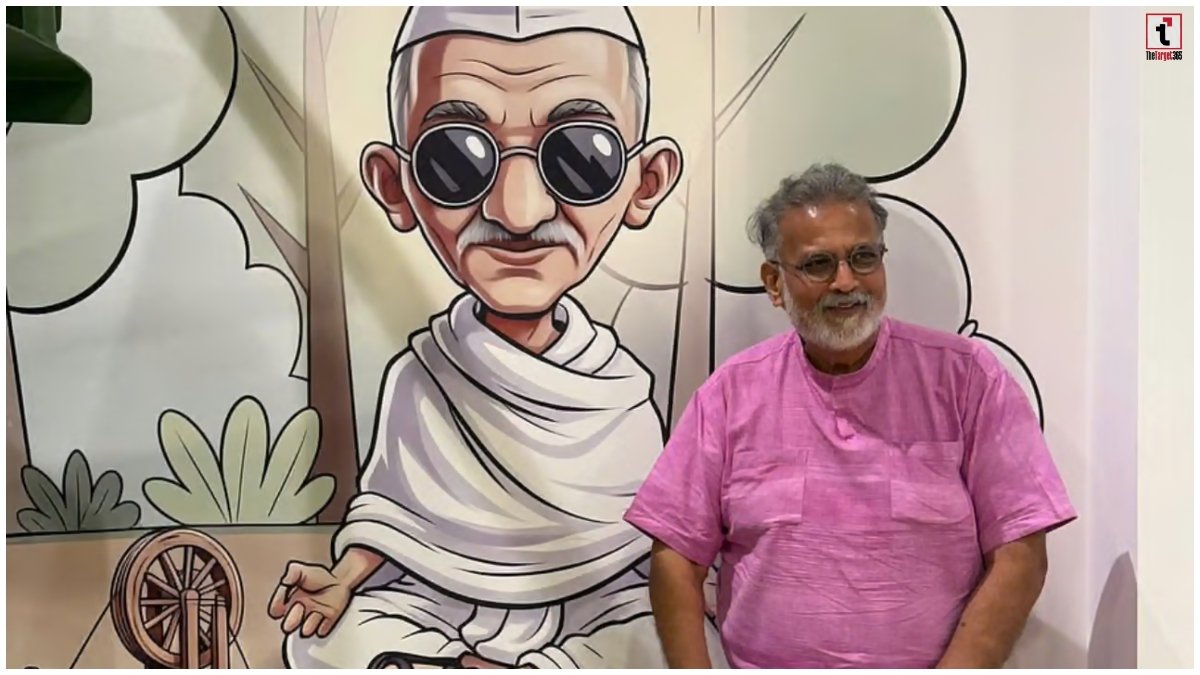 Tushar Gandhi Detained