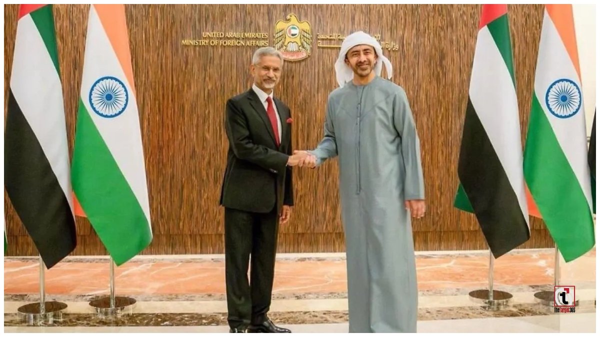 UAE Foreign Minister India Visit