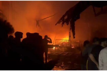 Jammu Shiv Market Fire