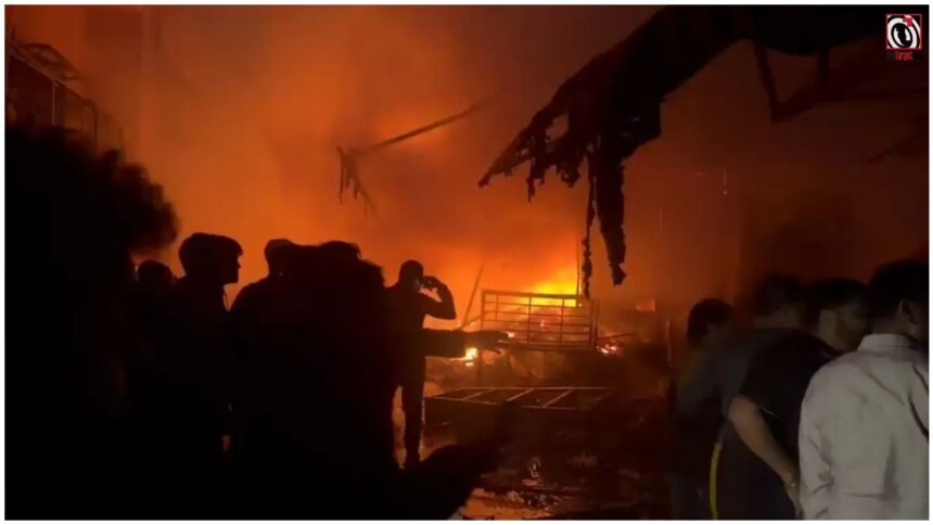 Jammu Shiv Market Fire
