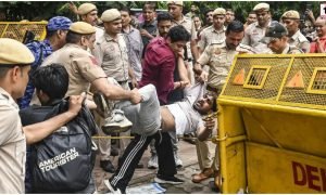 Delhi Parliament March