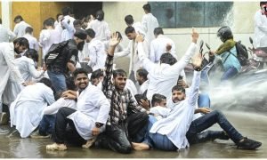 Bhopal Intern Doctors Protest