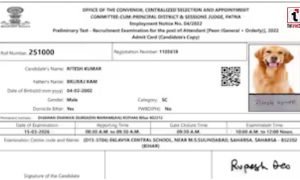 Bihar Admit Card