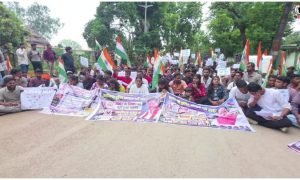 CG Police Protest