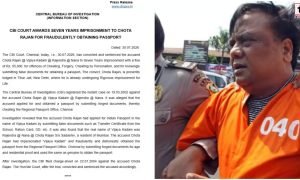 Chhota Rajan Passport Case