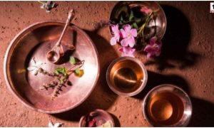 Copper Vessel in Puja
