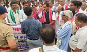 Dhamtari Farmers Protest
