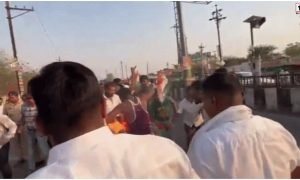 Durg Congress protest