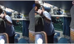 Duronto Express Stone Pelting