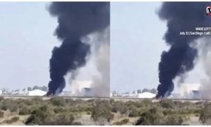 F-35B Crash