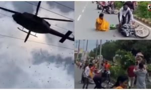 Helicopter Viral Video