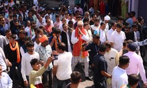 टीएस बाबा की नामांकन रैली में उमड़ा जन सैलाब