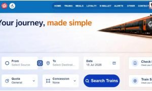 IRCTC New Website