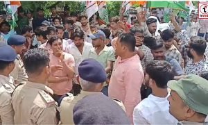 Ambikapur News : नगर निगम की बदहाल व्यवस्थाओं को लेकर युवा कांग्रेस का हल्लाबोल, कार्यालय का किया घेराव