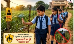 Surguja News : खेतों में करंट वाले तारों से छात्रों की सुरक्षा पर स्कूल ने जारी की चेतावनी