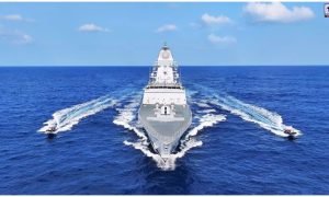 Indian Warship Collision