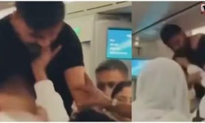 London-Dhaka Flight Fight